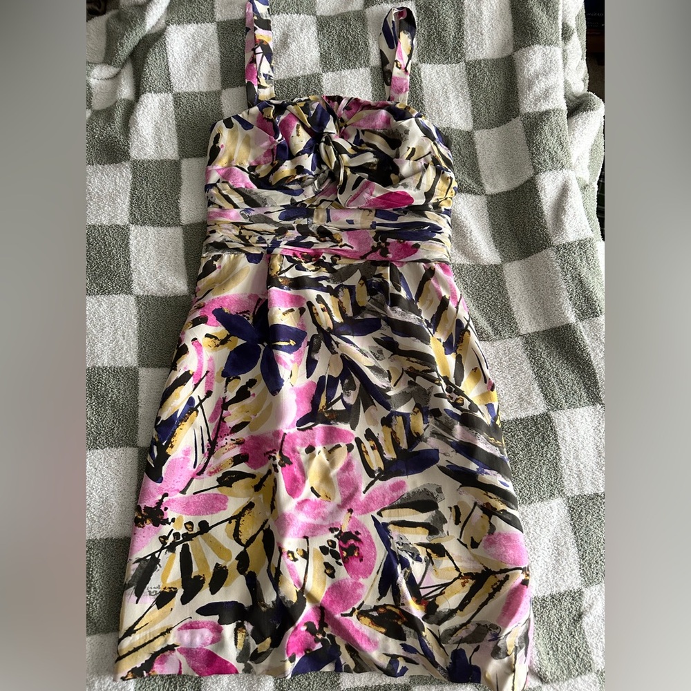Colorful Banana Republic Party Dress